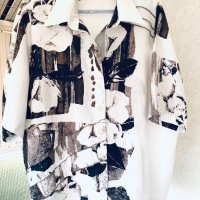 Разкошна ленена туника/риза/блуза SEMPRE PIU BY SHALOU, снимка 13 - Ризи - 42134759
