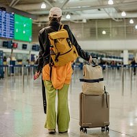 Нов Пътен колан за багаж Каишка за ръчна дамска чанта куфар летище, снимка 7 - Други - 40766297