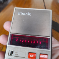 Стар калкулатор Litronix, снимка 8 - Други ценни предмети - 44635551