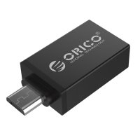 Orico преходник Adapter OTG - USB Micro B to USB3.0 AF - CBT-UM01-BK - 24 месеца гаранция, снимка 4 - USB кабели - 41288983