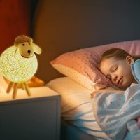 Нова Ръчно Изработена Лампа-Овца: Идеален Подарък за Деца детска стая, снимка 4 - Други - 42647589