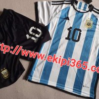 ПРОМО - Messi 10  - Аржентина Детски Екип две части, снимка 2 - Детски комплекти - 39901763