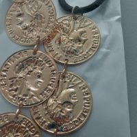 Етно диадема накит за глава с пендари златни и сребърни (имитация), снимка 9 - Колиета, медальони, синджири - 23263029