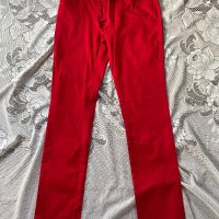 Панталони червени, ново, MANGO, снимка 1 - Панталони - 41189693