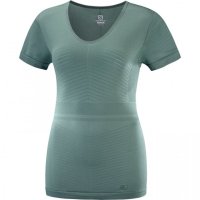 Salomon Elevate MoveOn SS Tee W тениска, снимка 10 - Тениски - 41829863