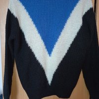 пуловер XS, oversized, снимка 2 - Блузи с дълъг ръкав и пуловери - 34315754