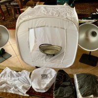 Smith-Victor Light Tent - мини фото студио, снимка 5 - Светкавици, студийно осветление - 41876473