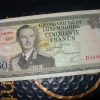 Люксембург 50 франка 1972 г, снимка 1 - Нумизматика и бонистика - 41344278