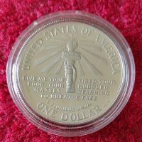 1 долар 1986 сребро, снимка 1 - Нумизматика и бонистика - 40758032