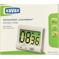 XAVAX Кухненски таймер "Countdown", дигитален, бял или черен, снимка 2 - Други - 41319924