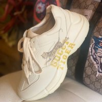 Маратонки Гучи*38*Gucci Rhyton Tiger Ivory, снимка 1 - Маратонки - 42425011