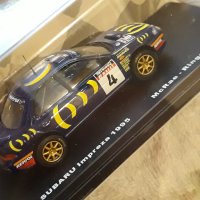 SUBARU IMPREZA 1995 McRae-Ringer.Ixo Deagostini 1.43 scale., снимка 8 - Колекции - 41967814