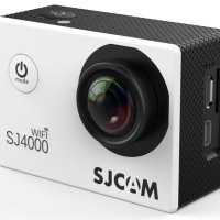 спортна даш екшън камера SJ4000 WIFI – 30FPS 1080p FHD; HD,QHD: 60fps WI-FI бяла, Android, iOS, снимка 1 - Камери - 44052369