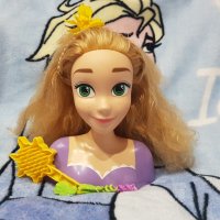 Кукла за прически Disney Рапунцел, снимка 1 - Кукли - 41857694