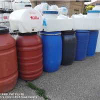 Резервоар 100 литра за вода, вино, мляко и хранителни продукти , снимка 1 - Бидони, бурета и бъчви - 30719928