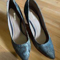 Змийски обувки на ток, снимка 2 - Дамски елегантни обувки - 39852971
