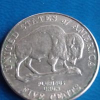 5 цента САЩ 2005 Бъфало ,юбилейна, снимка 1 - Нумизматика и бонистика - 34595819