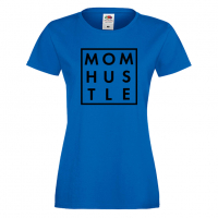 Дамска тениска Mom Hustle,Празник на Майката,Подарък,Изненада,Рожден Ден, снимка 4 - Тениски - 36296928