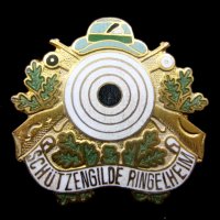 Стара Ловна значка-Ловен съюз-Германия, снимка 1 - Колекции - 35818410