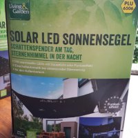 Слънчезащитна соларна тента ,, Звездно небе,'' от Living Garden Germany , снимка 12 - Други - 34172285