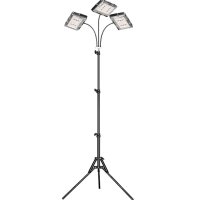 Лампа за отглеждане на растения STELS, Трипод, Таймер, 150 LED, Черен , снимка 1 - Други - 41687178