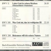 Die Bach Kantate -Ensemble, Helmuth Rilling, снимка 2 - CD дискове - 34585376