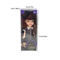Кукла Уенсдей Адамс Wednesday 17см , снимка 4 - Кукли - 44385441