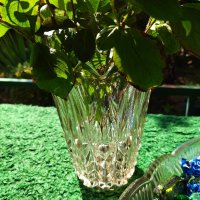 Ретро ваза и фруктиера , снимка 10 - Вази - 42216625