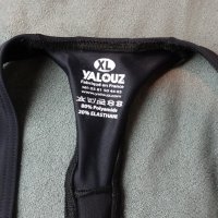 XL Yalouz (France) черно мъжко трико за спорт, снимка 4 - Спортни дрехи, екипи - 41315271