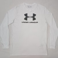 Under Armour UA Sportstyle оригинална блуза M памучна фланелка спорт, снимка 1 - Спортни дрехи, екипи - 41001036