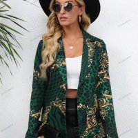 Ежедневно дамско сако с леопардов принт, 3цвята - 023, снимка 16 - Сака - 39713366