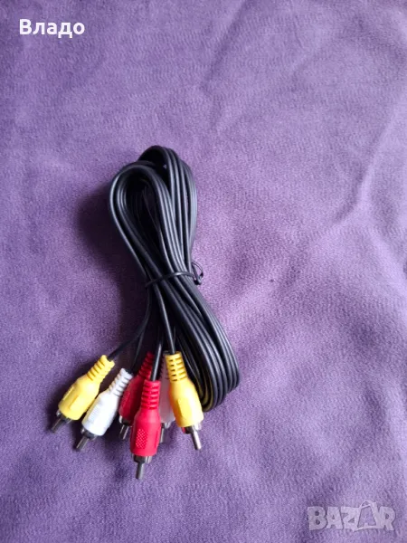 AV кабел RCA към RCA, снимка 1