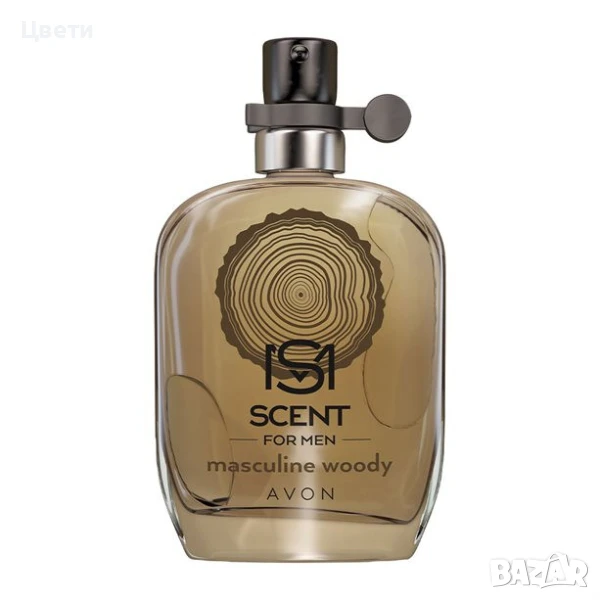 Мъжка тоалетна вода Scent for him Masculine Woody AVON 30ml, снимка 1