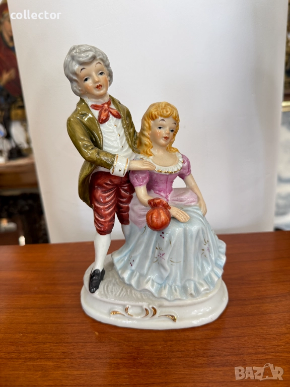 Рисувана порцеланова фигура / статуетка. №7755, снимка 1