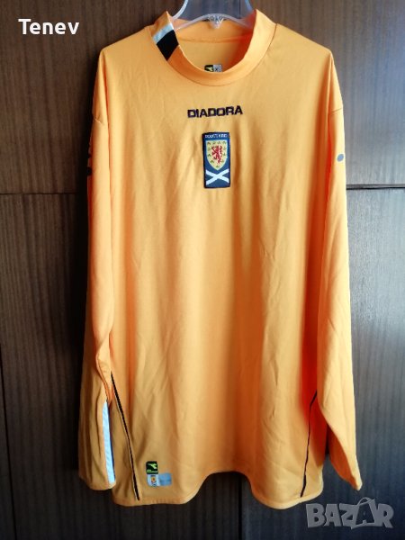 Scotland Diadora Шотландия рядка оригинална футболна тениска фланелка XL, снимка 1