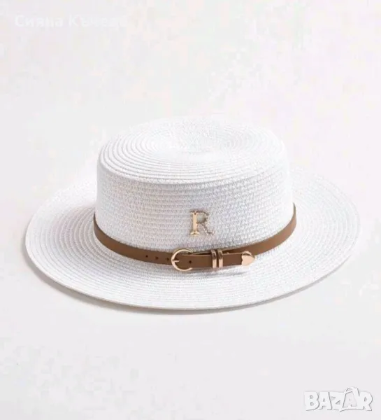 Ново! Дамска шапка с коланче, снимка 1