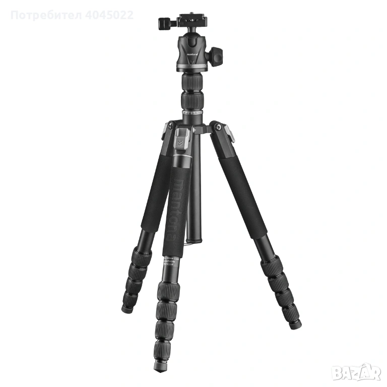 Статив от 8см до 173см с Arca ябълковидна глава+ функция монопод + мек калъф, снимка 1