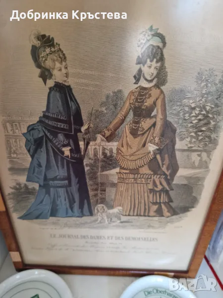 Старинни литографии, снимка 1