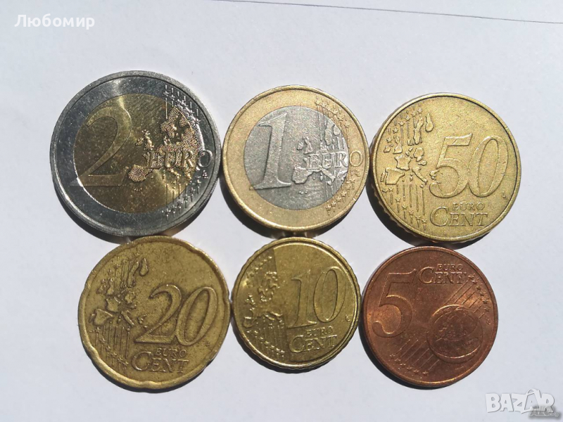 Купувам Евро монети.Без колекционерски, снимка 1
