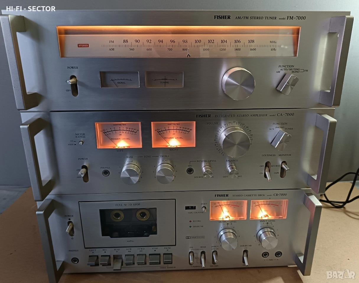 Fisher аудио сет , снимка 1