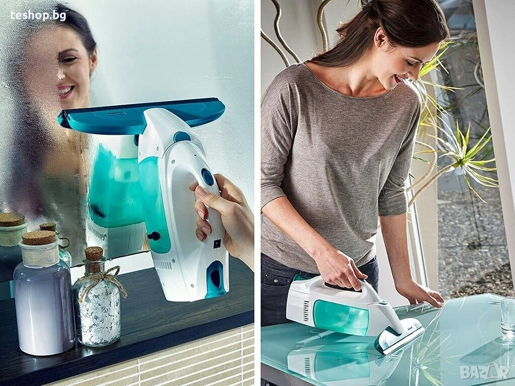 Стъклочистачка Leifheit Dry& Clean, aвтономия 38 минути 2 години гаранция, снимка 1