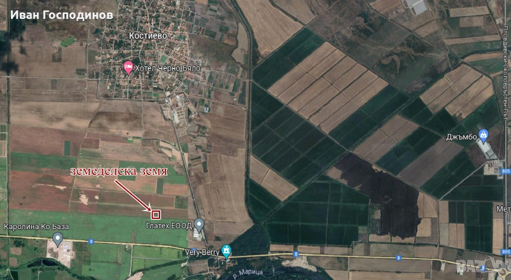 Земеделска земя в с. Костиево, снимка 1