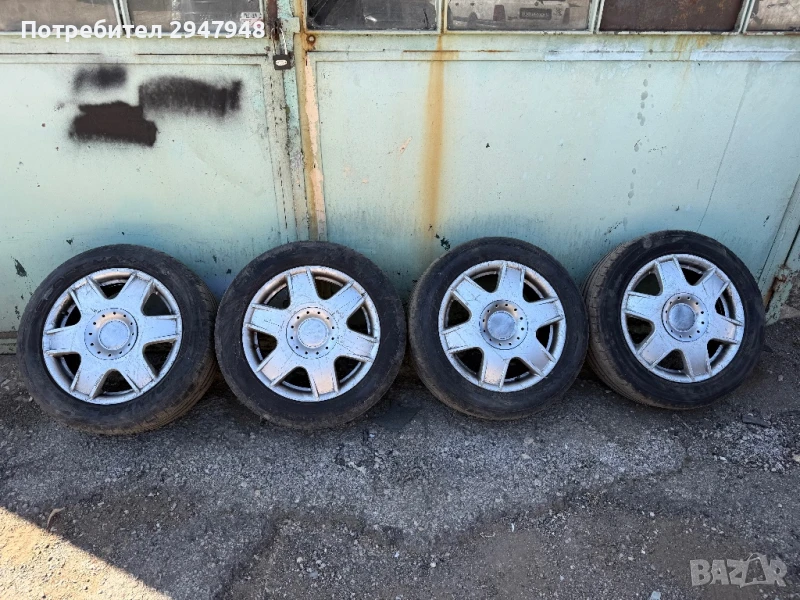 Лети джанти 16 5x100 с гуми  205/55/16, снимка 1