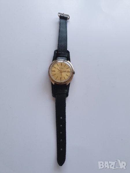 ПОЗЛАТЕН МЪЖКИ ЧАСОВНИК РАКЕТА, снимка 1