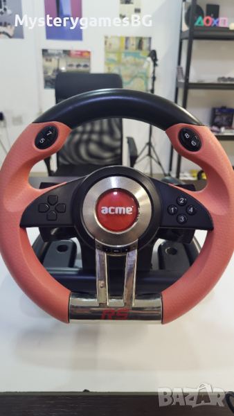 Волан Acme Racing RS, PC, Червен/Черен, снимка 1
