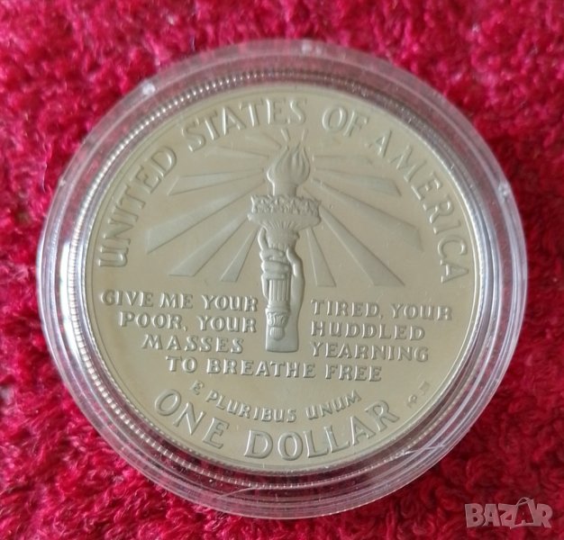 1 долар 1986 сребро, снимка 1