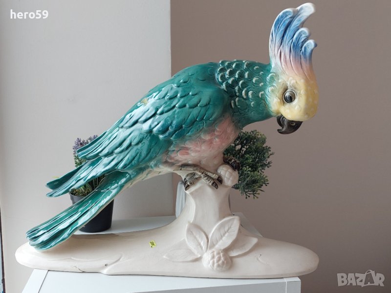 Стара порцеланова фигура 19 век.Katzhutte Thuringia Germany, снимка 1