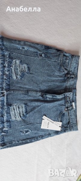 Къса дънкова пола, снимка 1