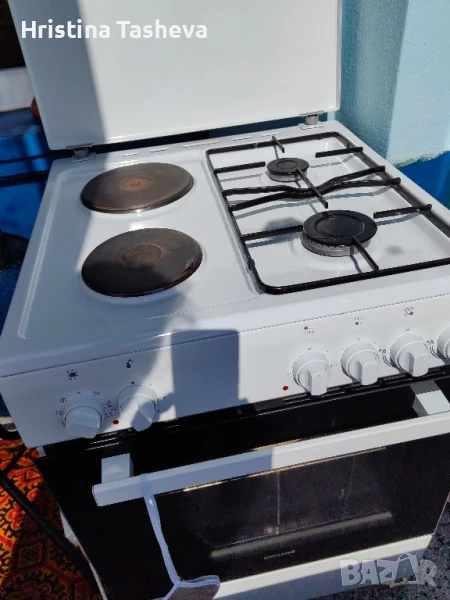 Продавам комбинирана готварска печка, снимка 1