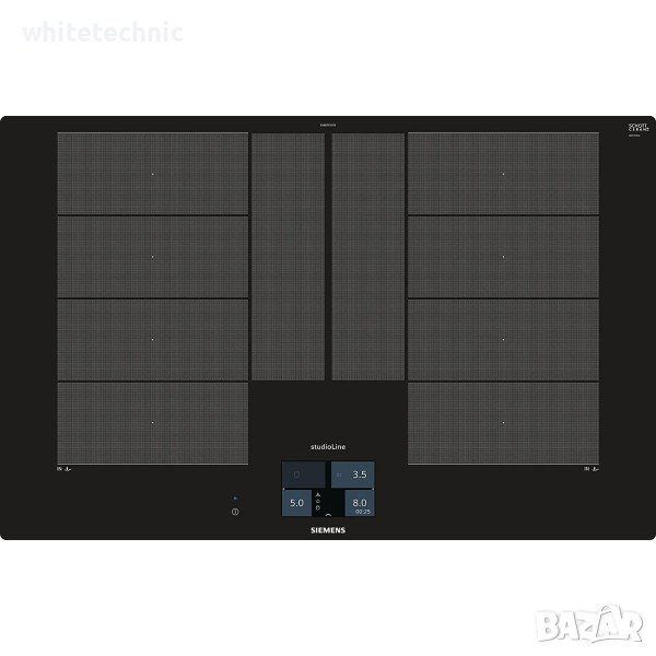 Индукционен плот Siemens EX81KYW1E 80см. 2г.гаранция, снимка 1